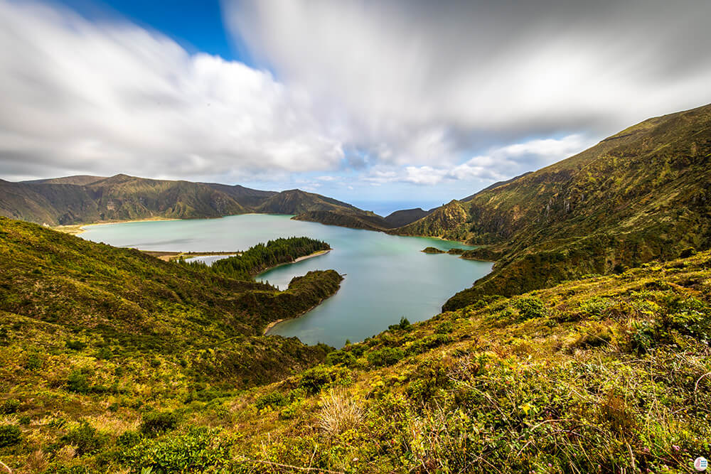 Miradouro sobre a Lagoa do Fogo, São Miguel Island, Azores