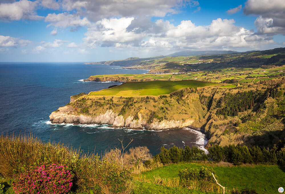 Miradouro de Santa Iria during the day, São Miguel Island, Azores