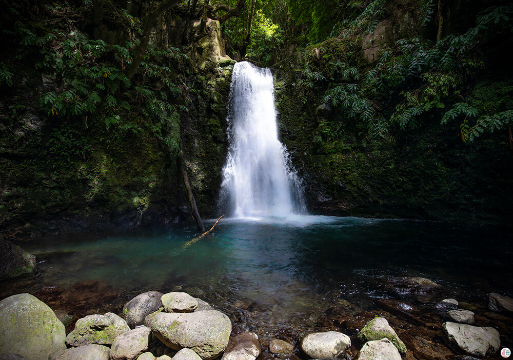 Salo do Prego waterfall, São Miguel Island, Azores