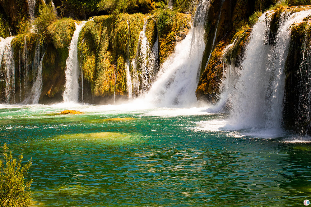 Main waterfalls in Krka National Park