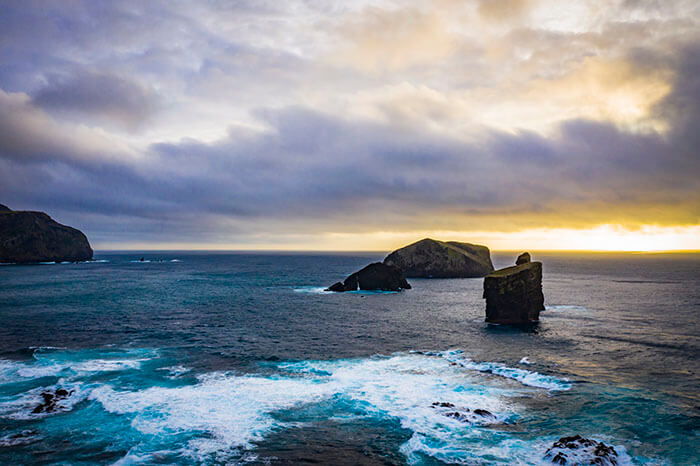 Ponta do Castelo in Mosteiros, Azores. Picture taken with DJI Mavic Pro 2