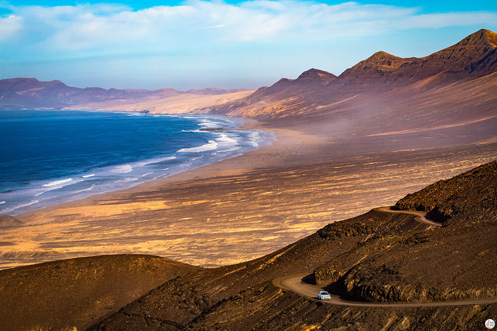 Road to Cofete Beach, Jandia Peninsula, Fuerteventura