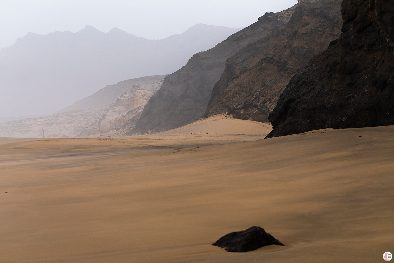 Roque Del Moro Beach, Part of Cofete Beach on Jandia Peninsula, Fuerteventura