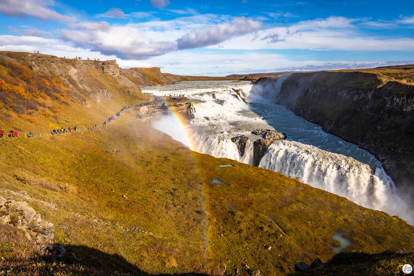 Gullfoss, One Day Exploring the Golden Circle in Iceland