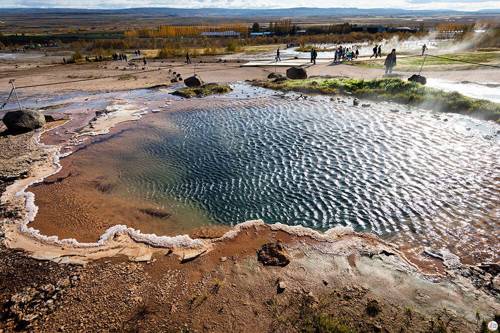 Geysir, Haukadalur Valley, Golden Circle, Iceland