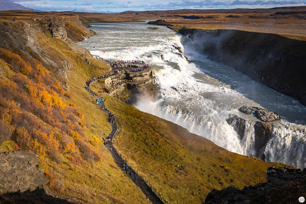 Gullfoss Waterfall, Golden Circle, Iceland