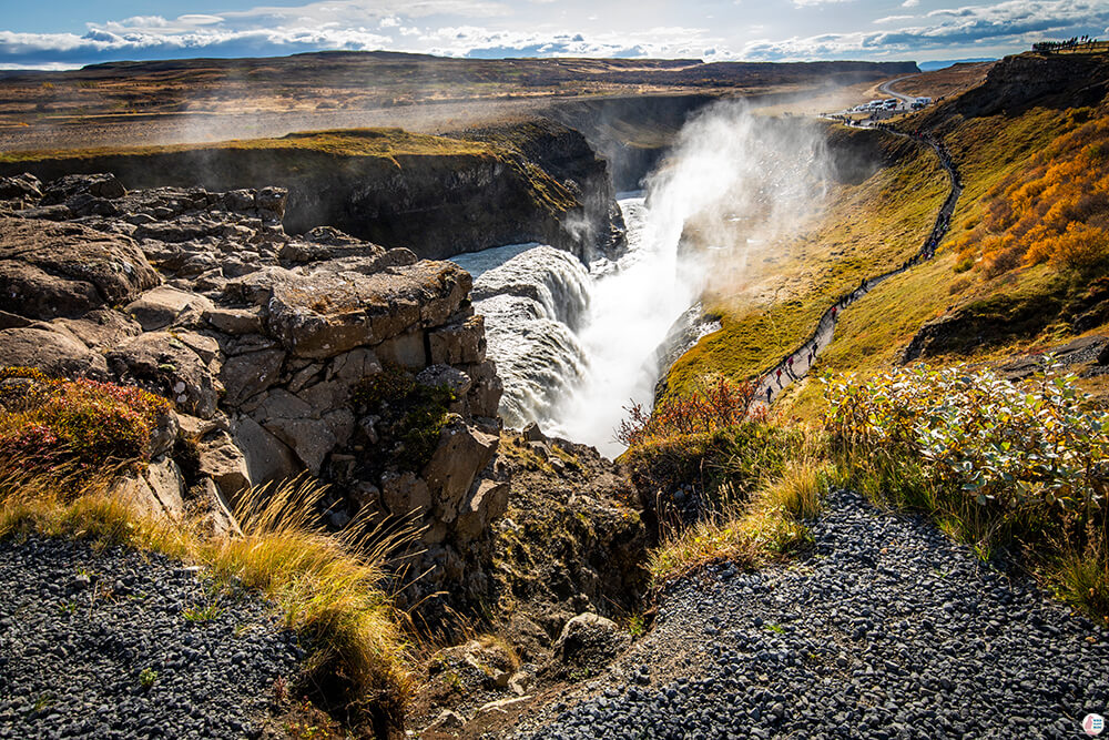 Gullfoss Waterfall, Golden Circle, Iceland