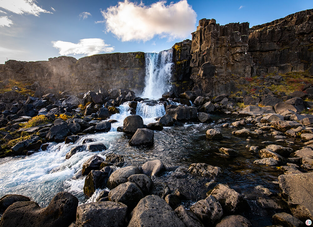 Öxarárfoss, Thingvellir National Park, Golden Circle, Iceland