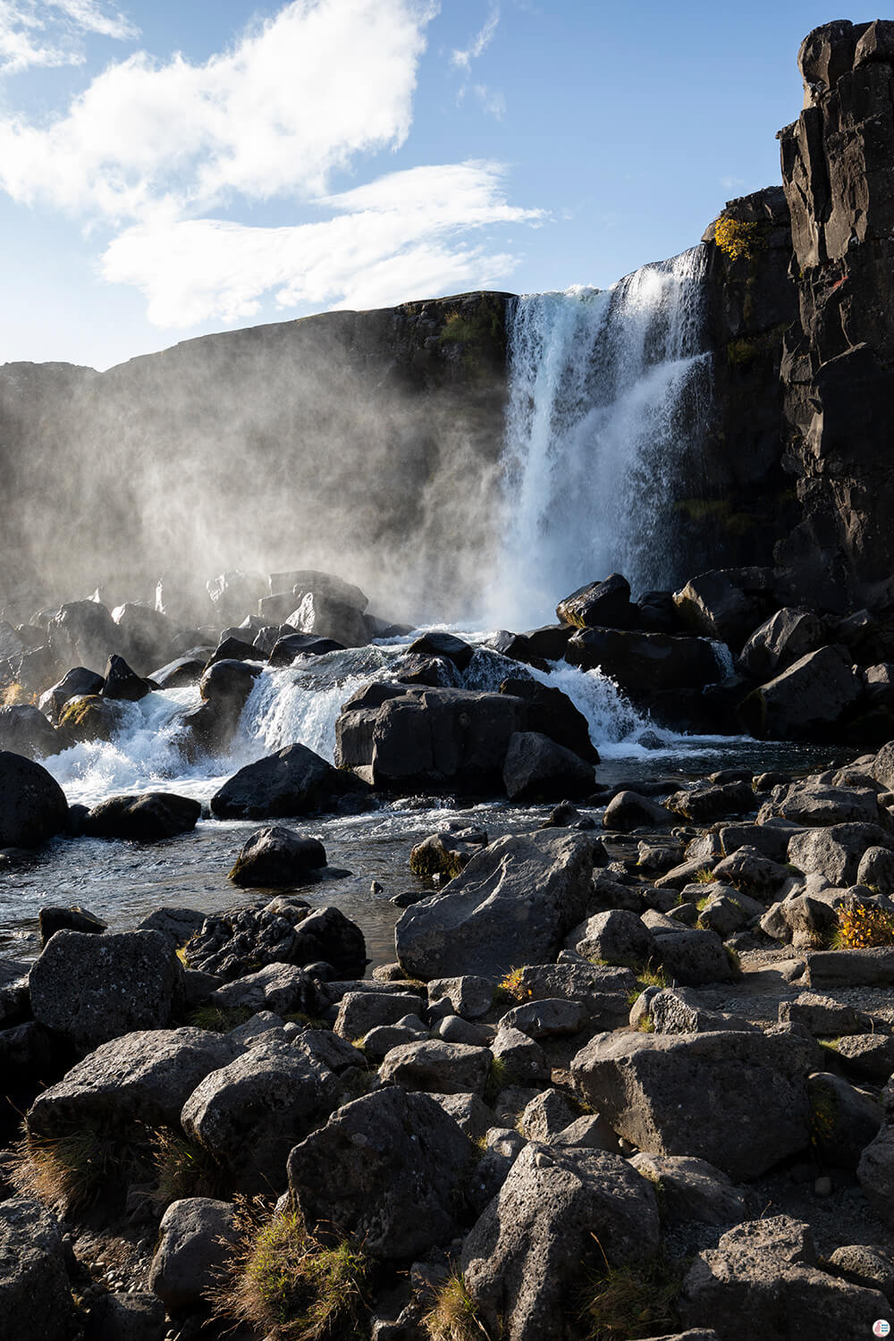 Öxarárfoss, Thingvellir National Park, Golden Circle, Iceland