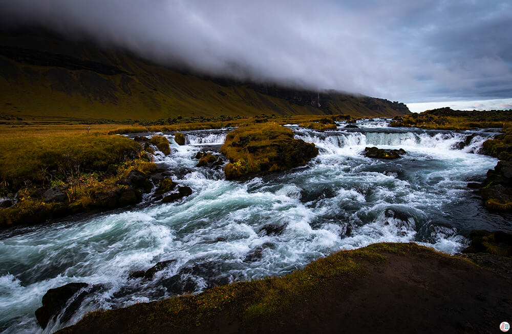 River close to Skaftárhreppur, Iceland's South Ring Road