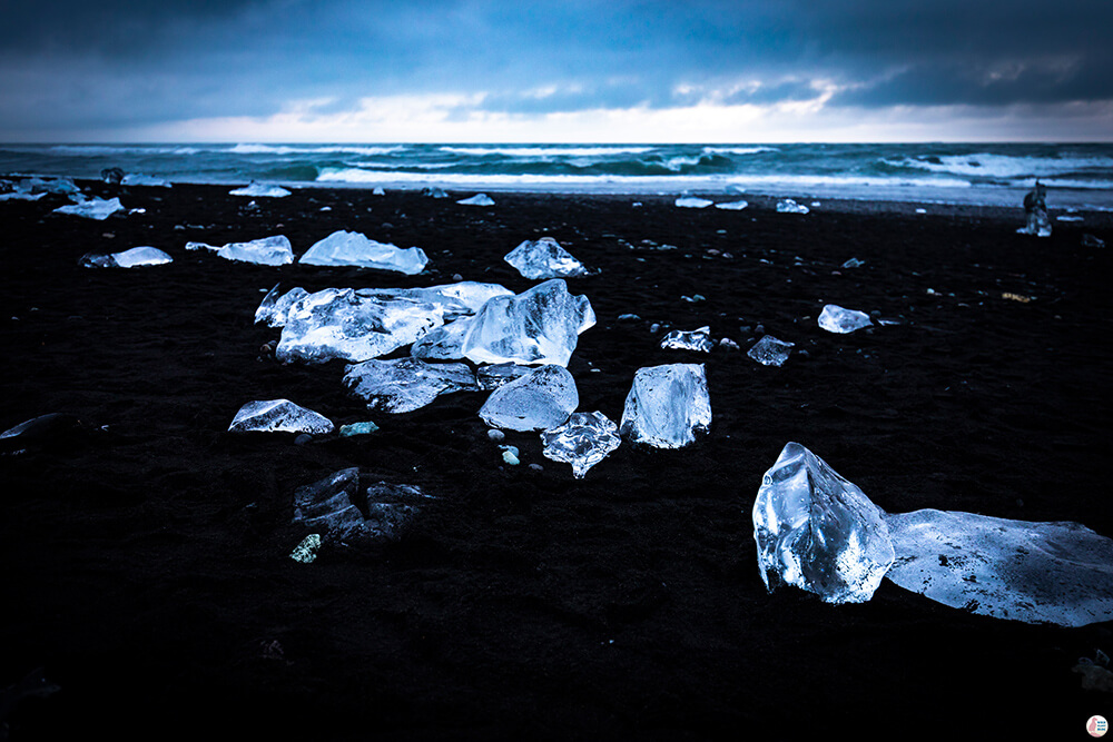 Diamond Beach, Vatnajökull National Park, South Iceland