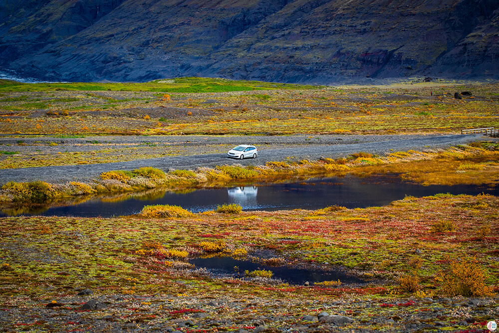 Driving Around Vatnajökull National Park, South Iceland