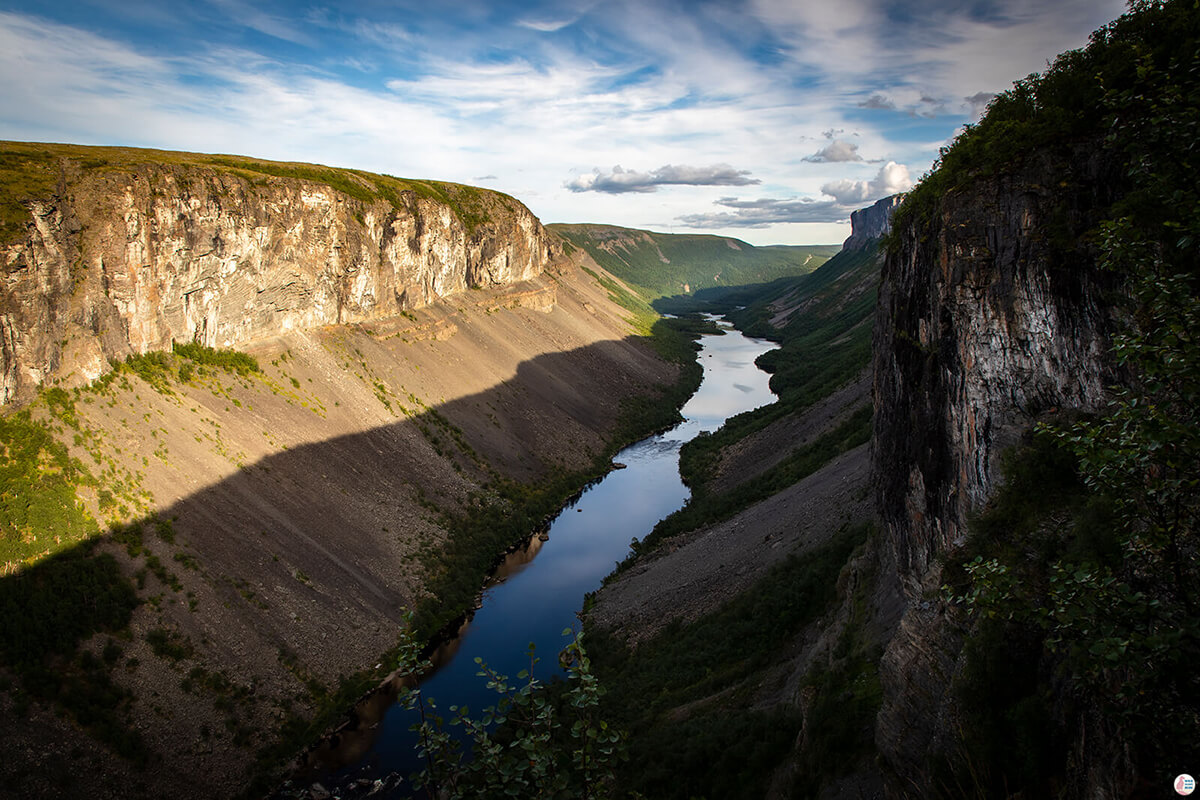 Alta Canyon (aka Sautso) Hiking Trail in Northern Norway