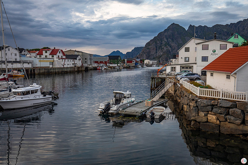 Henningsvær fishing village, Lofoten, Northern Norway