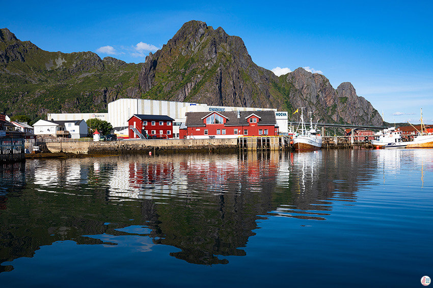 Svolvær fishing town, Lofoten, Northern Norway