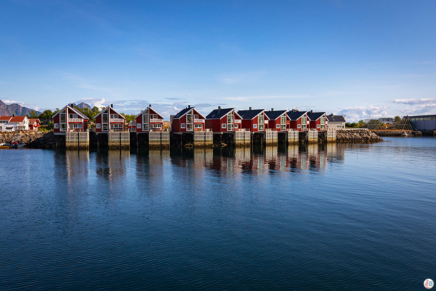 Svolvær fisherman's cabins, Lofoten, Northern Norway