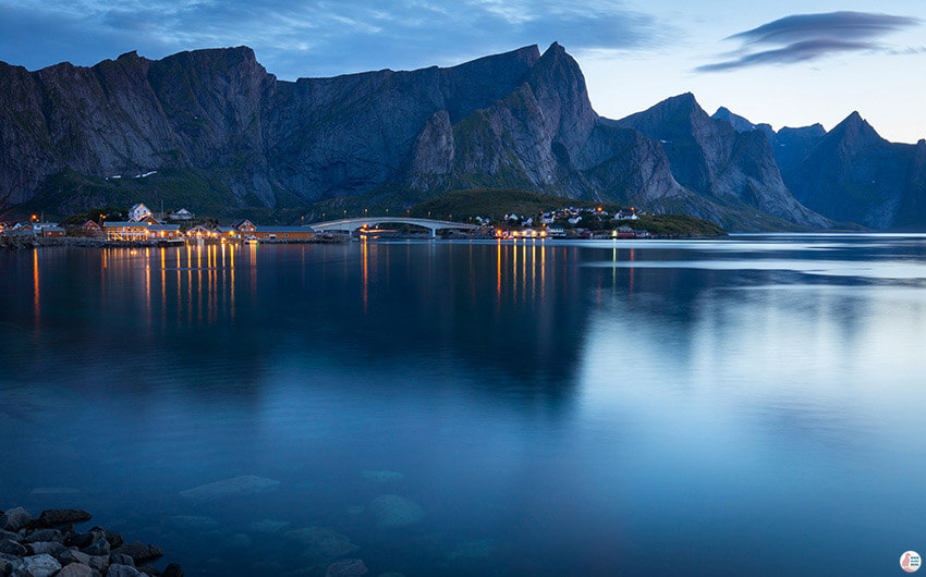 Sakrisøy fishing village, Lofoten, Northern Norway