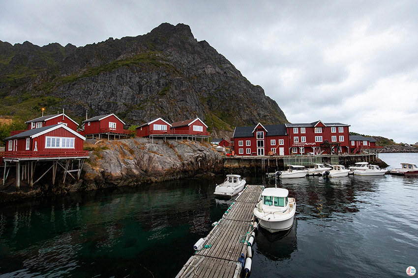 Å i Lofoten fishing village, Lofoten, Northern Norway