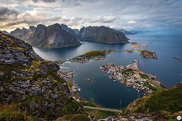 Picture from Reinebringen, Lofoten, Norway Norway