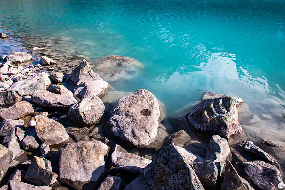 Blåisvatnet (the Blue Lake) in Lyngen Alps, Northern Norway