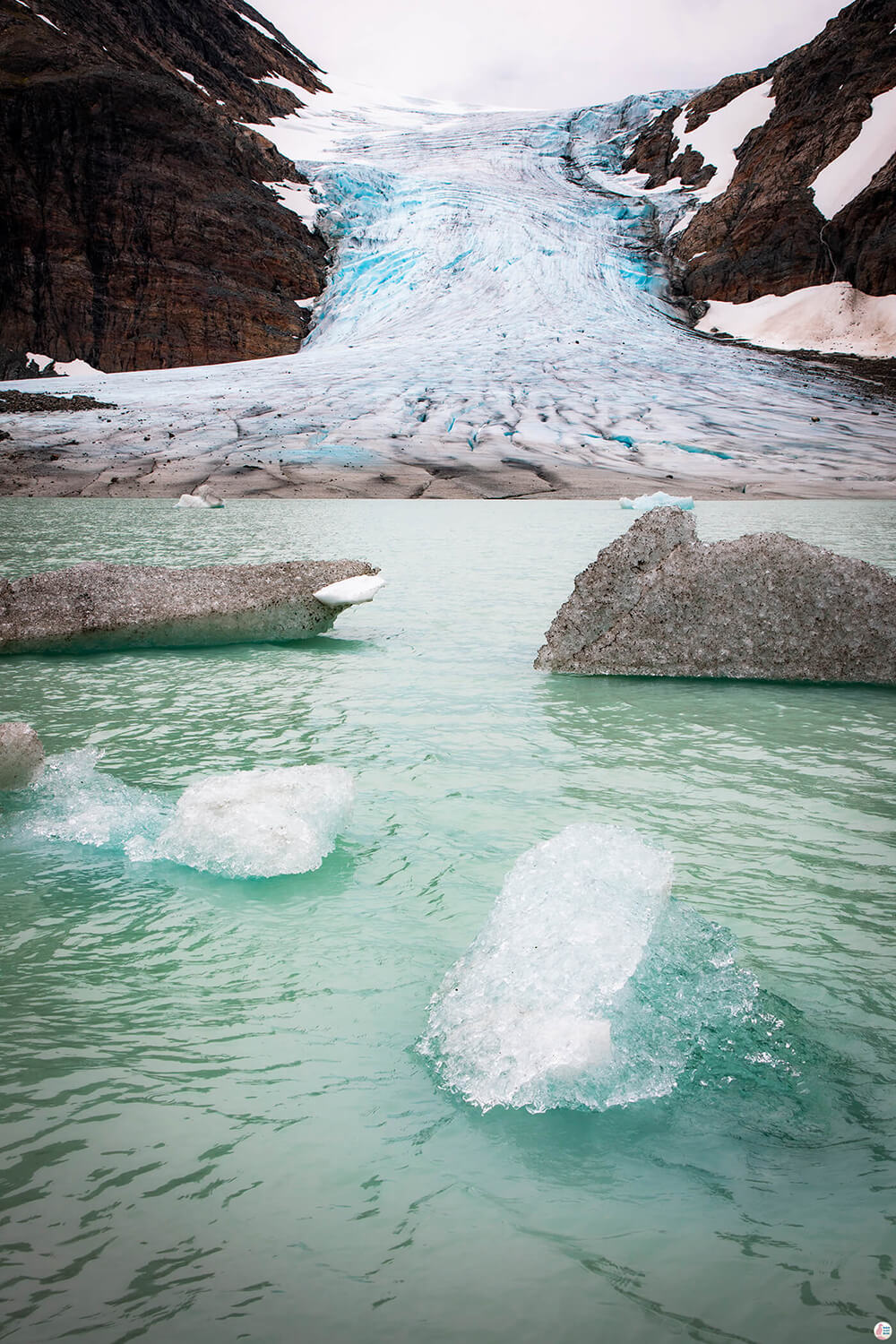 Steindalsbreen Glacier, Lyngen Alps, Northern Norway