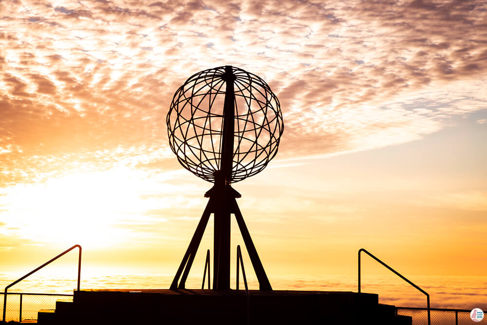 Sunset at North Cape, Nordkapp, Northern Norway