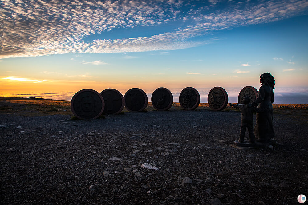 "Children of the World" Sculpture, North Cape, Nordkapp, Northern Norway