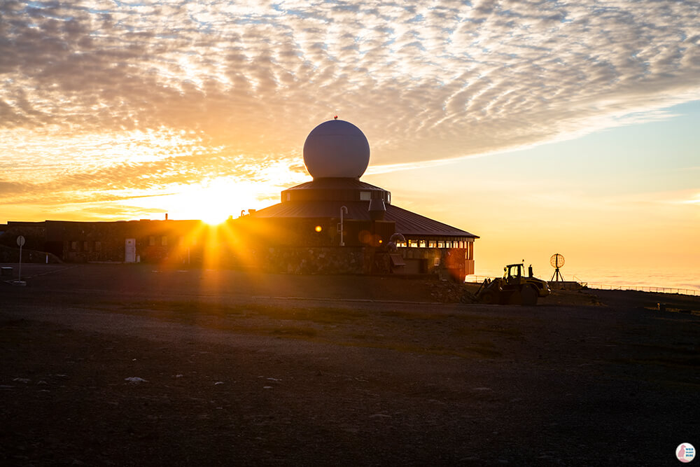 Sunset at North Cape, Nordkapp, Northern Norway