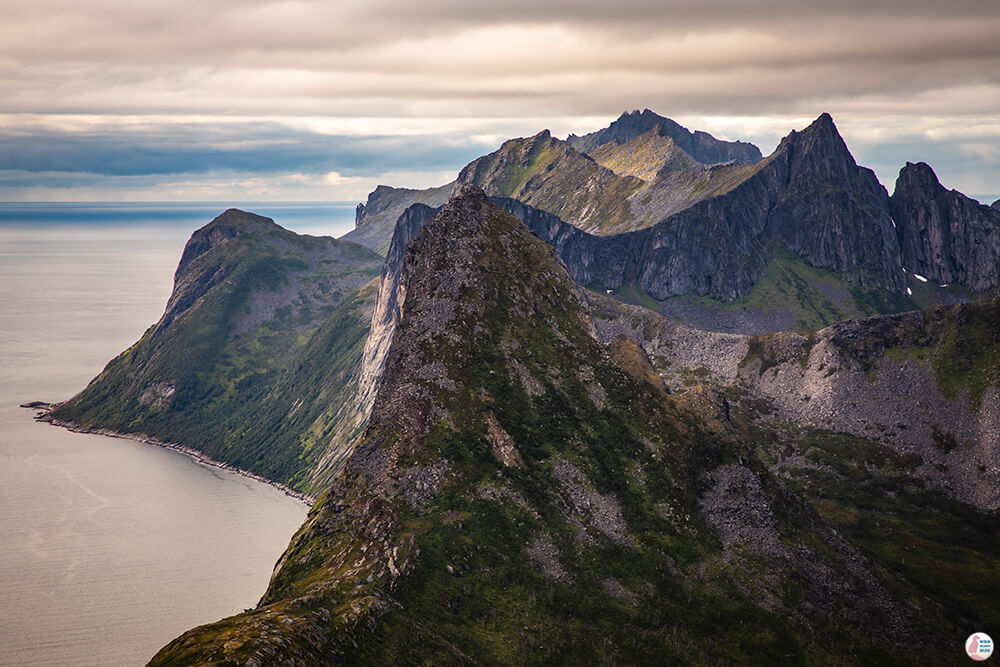 Segla peak, seen from Barden, Senja, Northern Norway