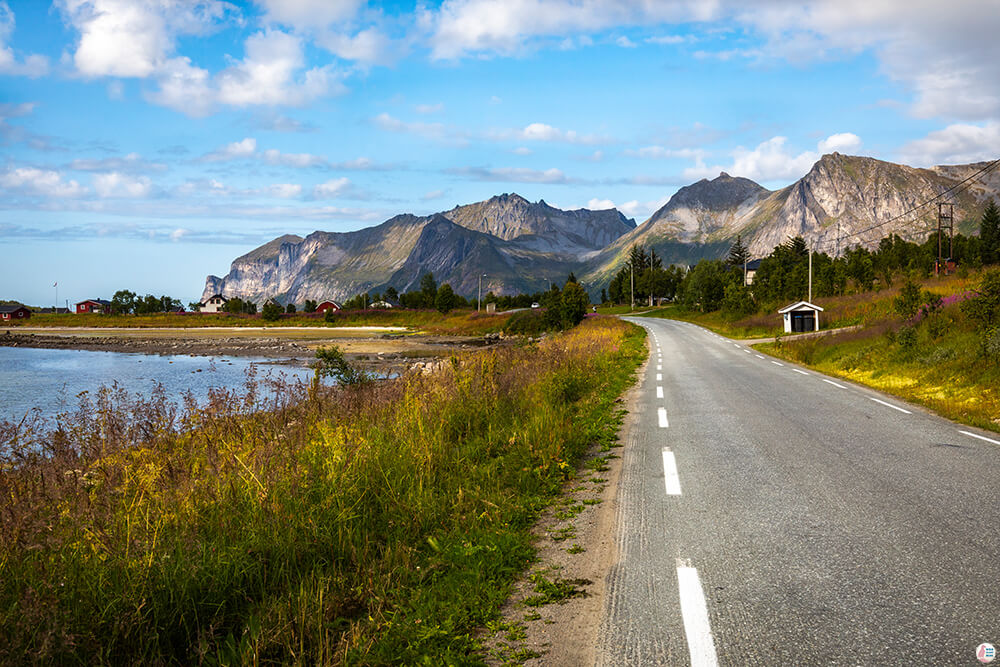 Mefjordbotn landscape, Senja, Northern Norway