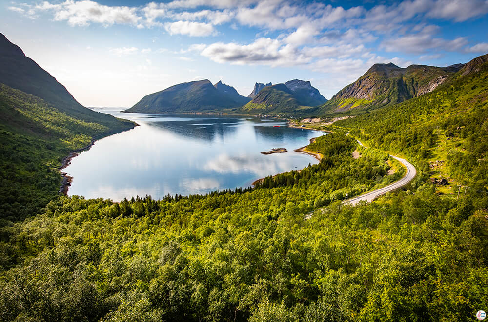 Bergsbotn Platform Viewpoint, Senja, Northern Norway