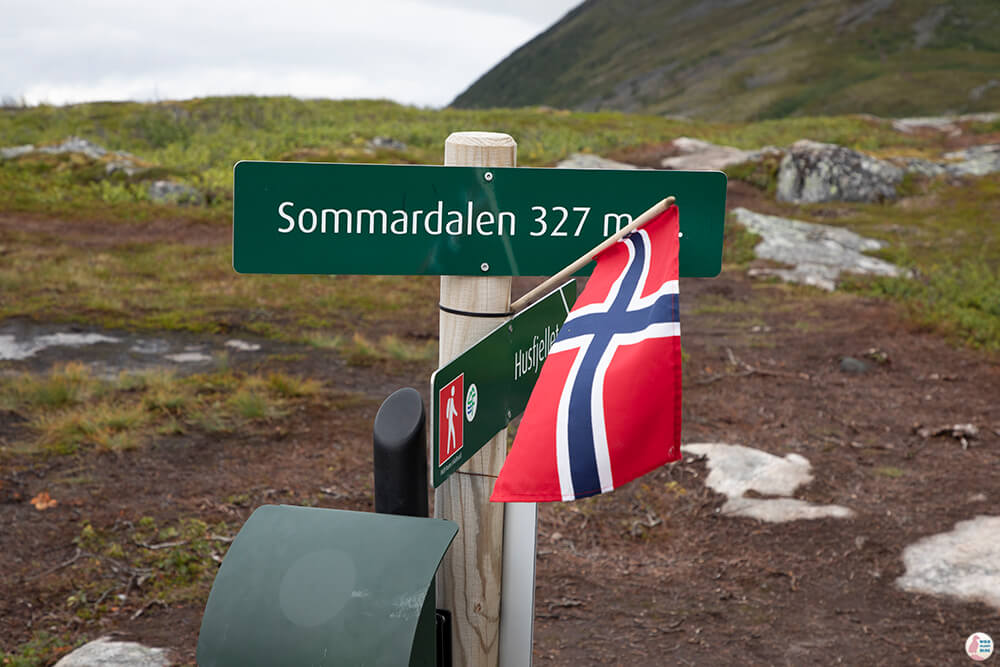 Sommardalen peak 327 m, Senja, Northern Norway