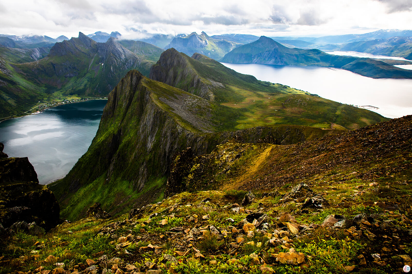 Husfjellet - Amazing Hiking Trail on Senja Island, Northern Norway