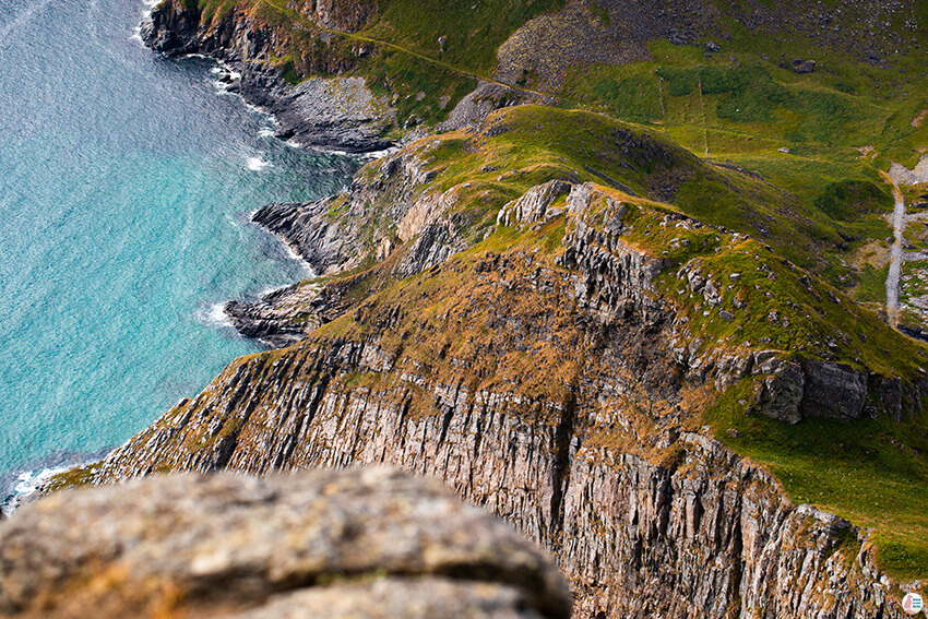 Måstadfjellet viewpoint, Værøy, Lofoten, Norway