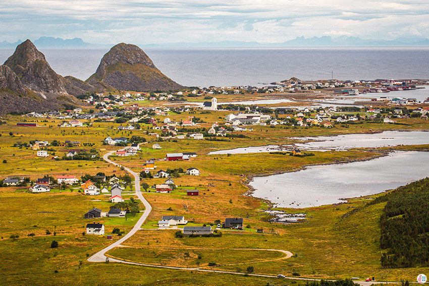 Værøy municipality, Lofoten, Norway