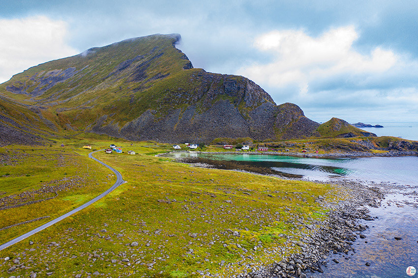 Breivika and Skarsursanden beach, Værøy, Norway