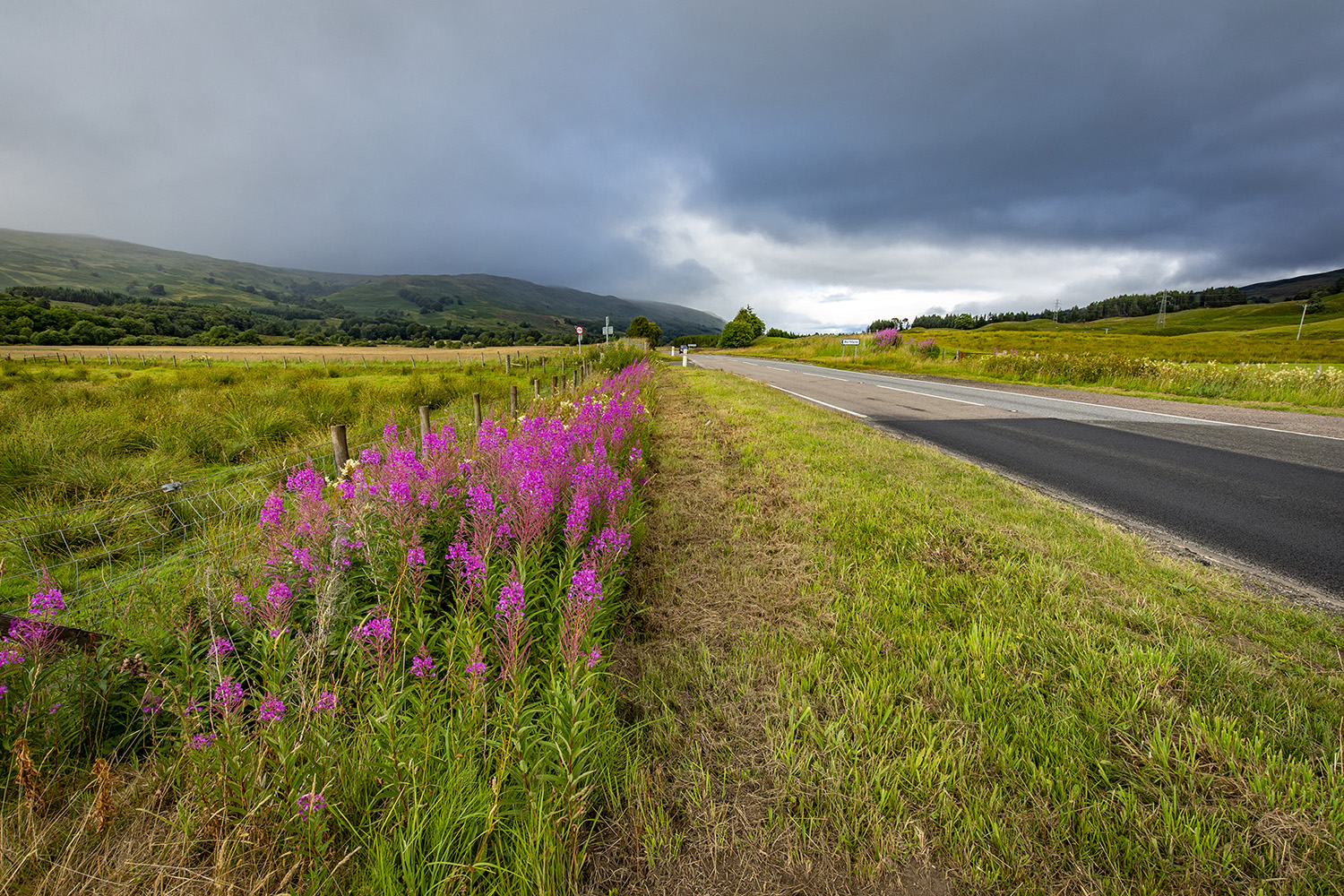 Road from Edinburgh to Oban