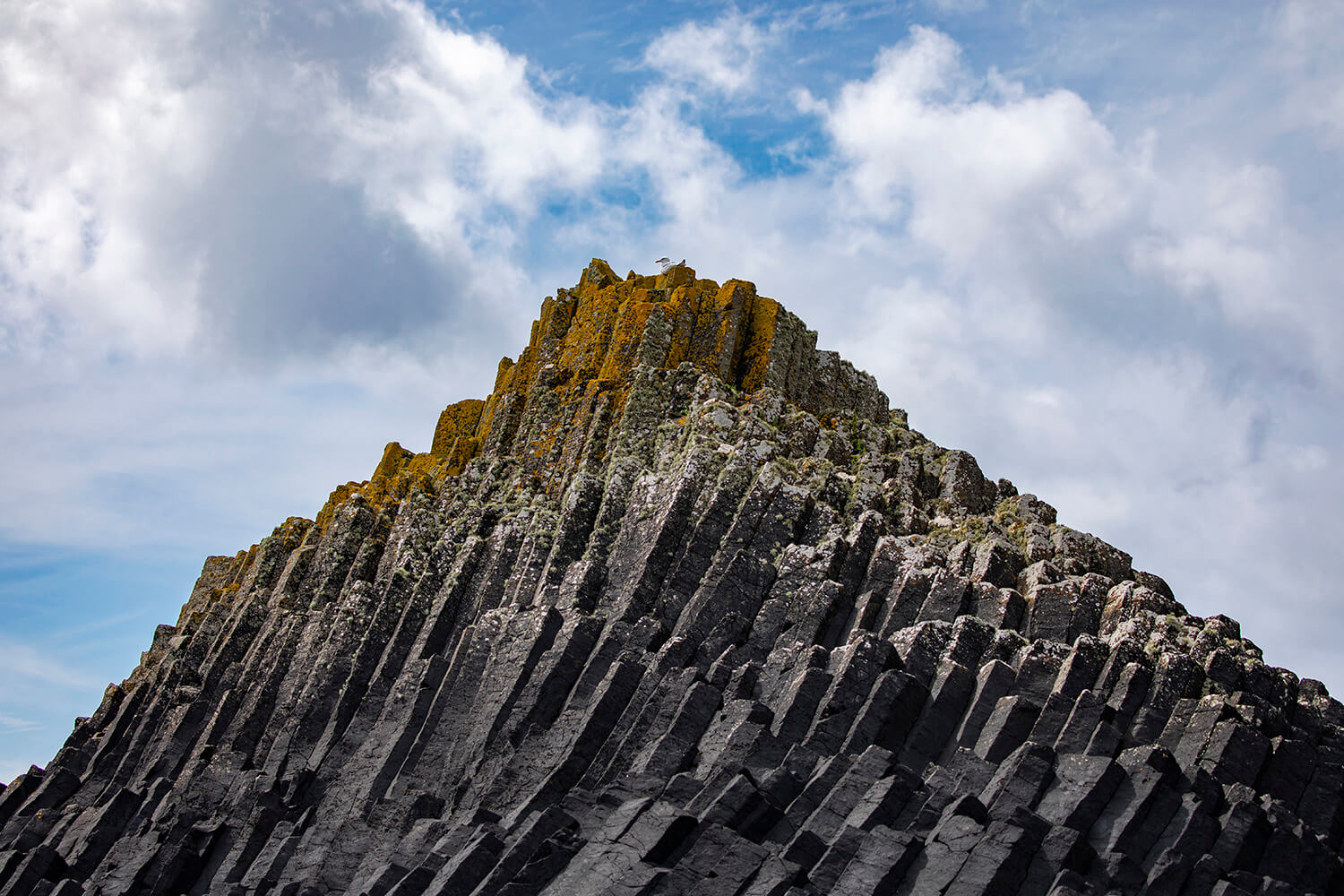 Staffa Island basalt columns, Scotland
