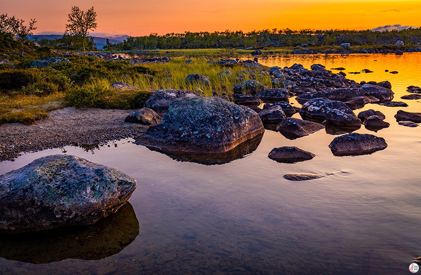 Tsahkaljärvi, Enontekiö, Lapland, Finland