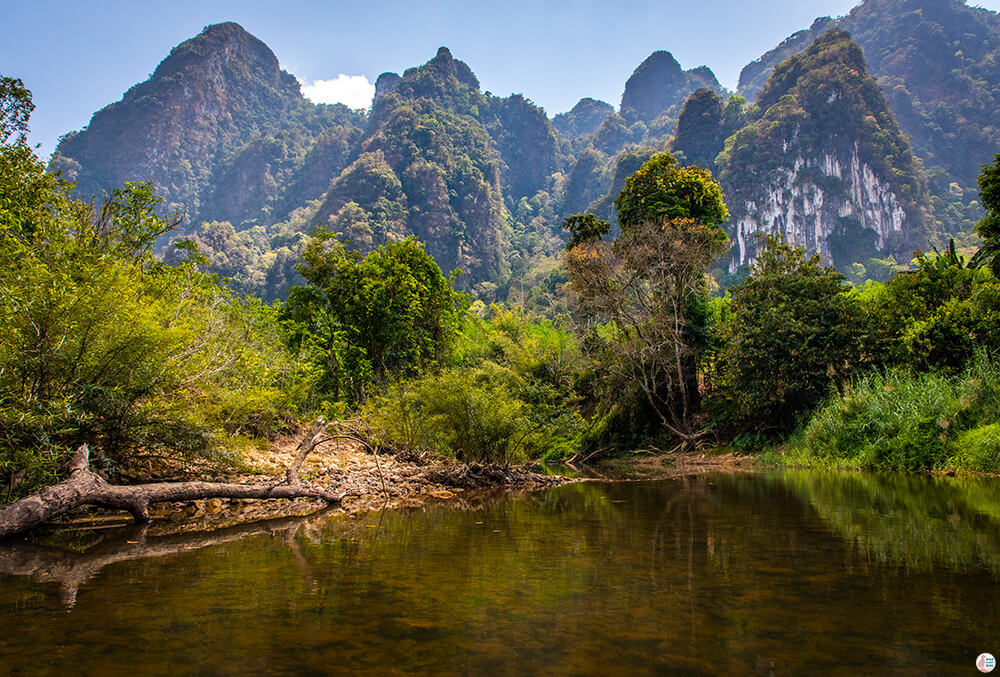 Canoe trip on the Khao Sok River, Khao Sok National Park, Surat Thani, Thailand