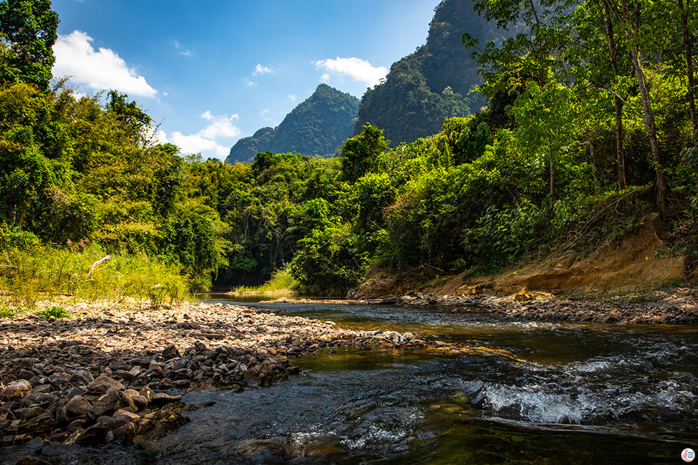 Canoe trip on the Khao Sok River, Khao Sok National Park, Surat Thani, Thailand