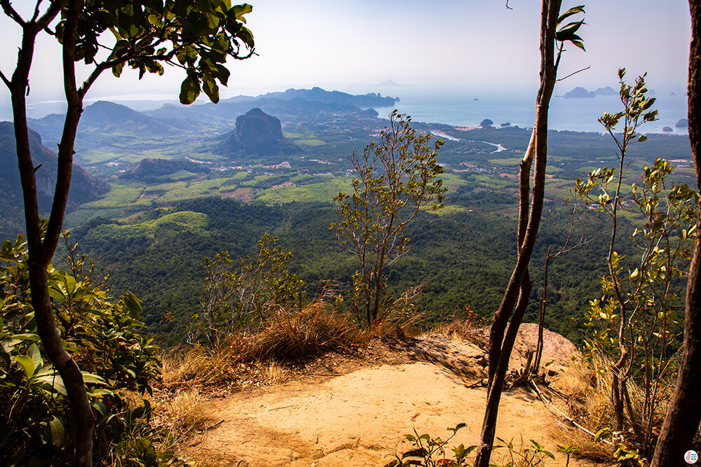 View from Khao Ngon Nak, (aka Dragon Crest), Krabi, Thailand