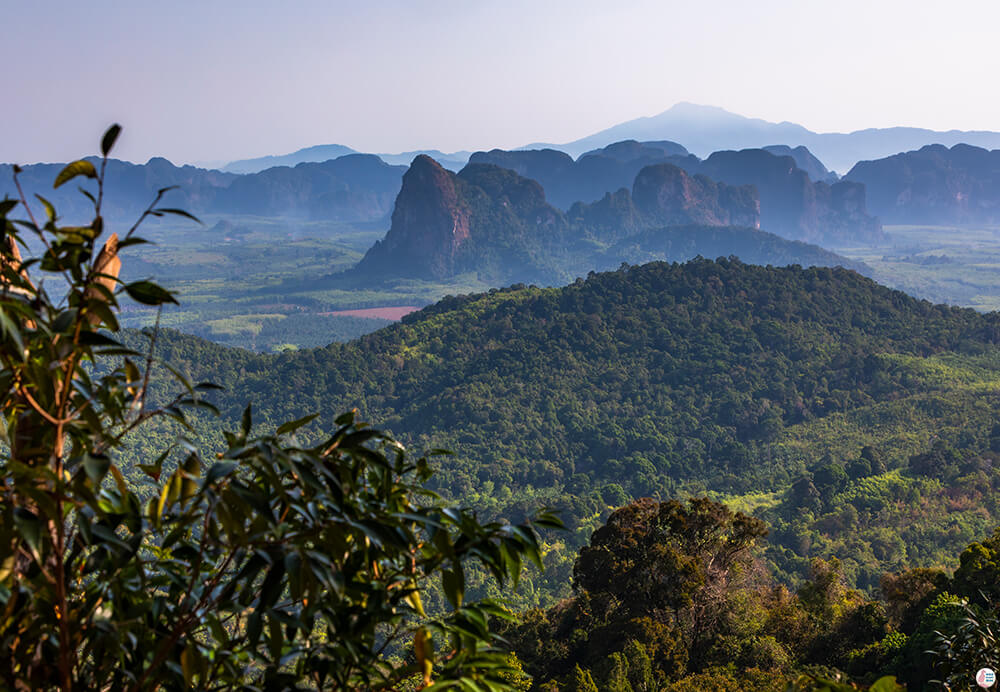 Awesome View from Khao Ngon Nak Hiking Trail (aka Dragon Crest), Krabi, Thailand