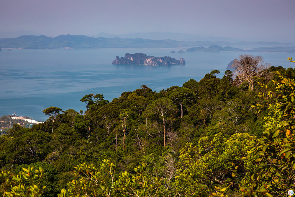 View from Khao Ngon Nak, (aka Dragon Crest), Krabi, Thailand