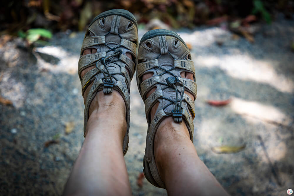 After hiking Khao Ngon Nak trail, Krabi, Thailand