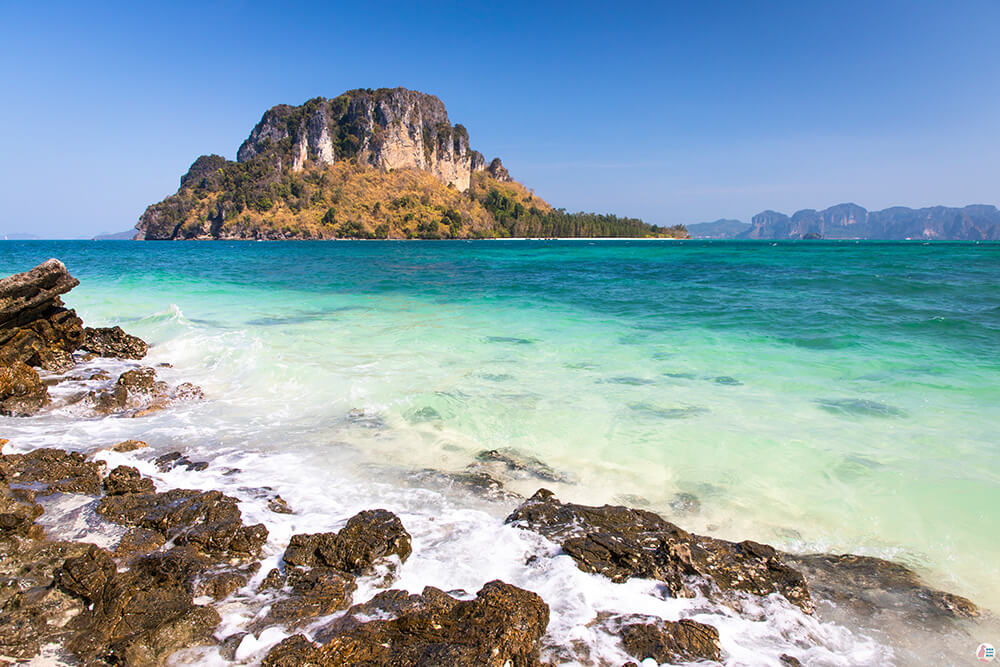 View from Thap Island, Krabi, Thailand