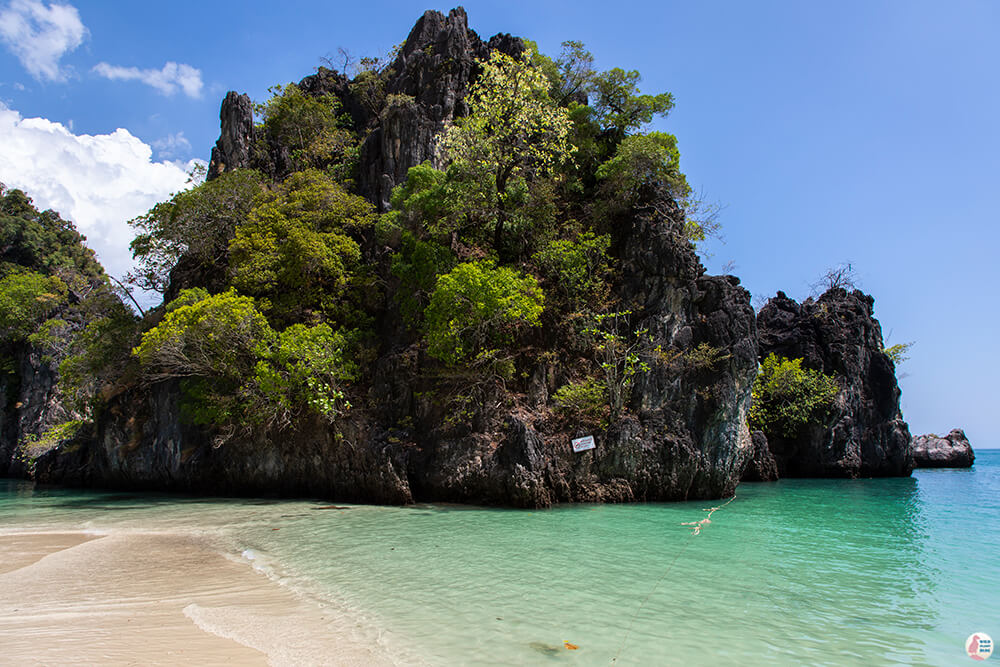 Beautiful nature on Hong Island, Krabi, Thailand