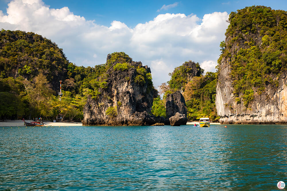 Beautiful nature on Hong Island, Krabi, Thailand