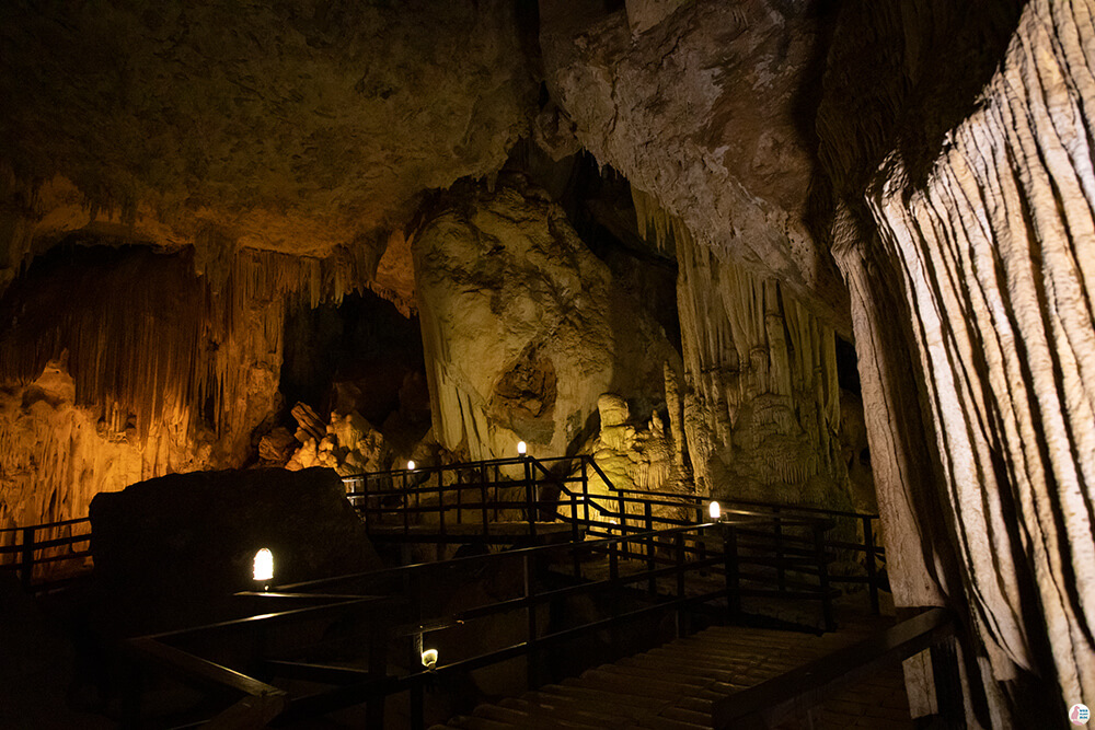 Inside Diamond Cave, Railay Bay, Krabi, Thailand