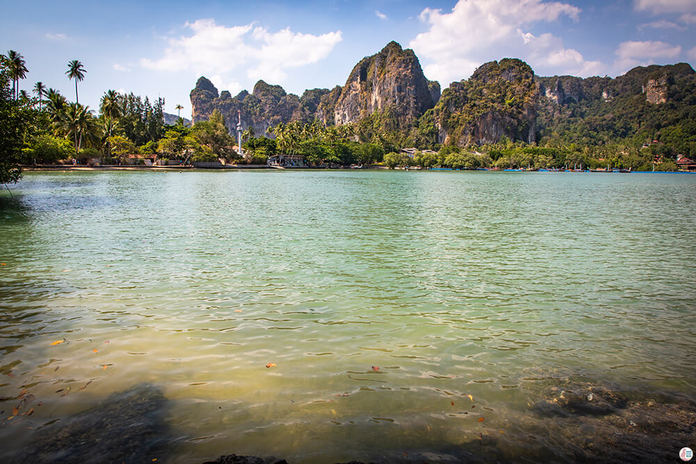 Railay East at high tide, Krabi, Thailand